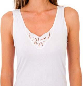 Abanderado Milan naadloze tanktop 4750 dames Wit