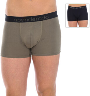 Abanderado Pack-2 Boxers Gevoelig Bamboe A0C7M heren Veelkleurig - XL