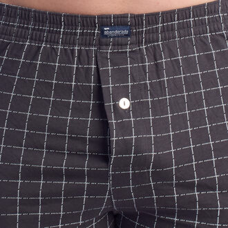 Abanderado Pack-2 Essential Herren-Boxershorts mit Gummizug A0100 - maat M Grijs