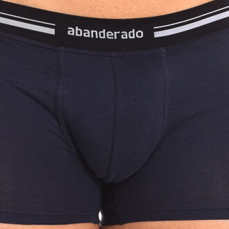 Abanderado Stretchkatoenen boxer met extra zachte tailleband, model A077I voor heren. Maximaal dagelijks comfort. Blauw