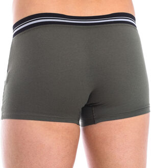 Abanderado Stretchkatoenen boxer met extra zachte tailleband, model A077I voor heren. Maximaal dagelijks comfort. Groen