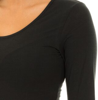 Abanderado Termaltech Langarm-T-Shirt 4716 Damen Zwart