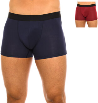Abanderado Verpakking van 2 Gevoelige Bamboe Boxers A0C7M Heren Veelkleurig - XL