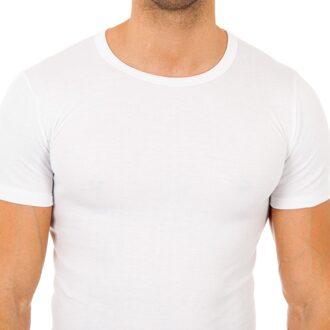 Abanderado Vezel t-shirt 0806 man met korte mouw Wit - XL