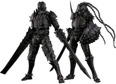 ABARA Action Figure Black Gaunas Kudou Denji & Nayuta Set
