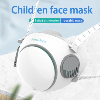 Abardeen Reusable Children's anti virus face Mask filter Anti PM2.5 Dust Masks kids mask Kids Washable and replaceable filter