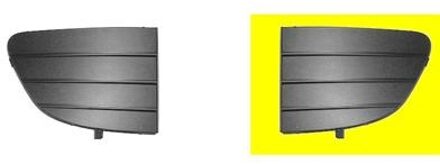 Abarth BUMPERGRILL ONDER LINKS zonder MISTLICHTGAT 1619591