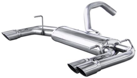 Abarth Dubbele sportuitlaat passend voor Abarth 695 180pk 2009- 2x60mm Racing IXFICQ10D60