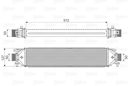 Abarth Intercooler, inlaatluchtkoeler 818824