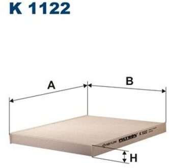 Abarth Interieurfilter K1122