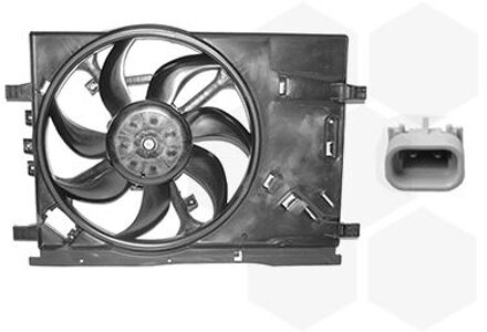 Abarth KADER + VENTILATOR GRECHTS Punto 1.2/1.4 +A/C 05+ 1624747