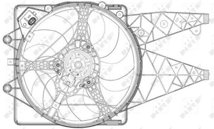 Abarth Koelventilator 47203