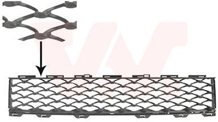 Abarth luchtgrille onder 1614590