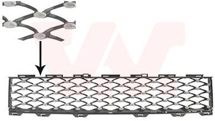 Abarth luchtgrille onder 1614599