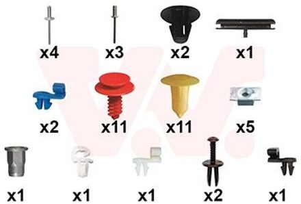 Abarth Montageset, deur 1604799