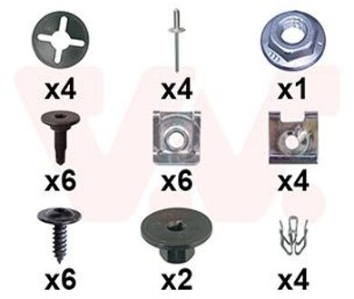 Abarth Montageset Voorbumper 1604794