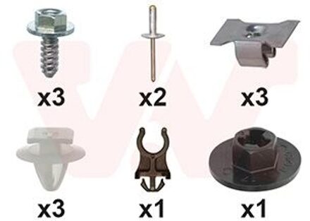 Abarth Montageset Voorspatbord 1604796