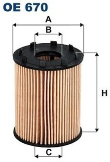 Abarth Oliefilter OE670