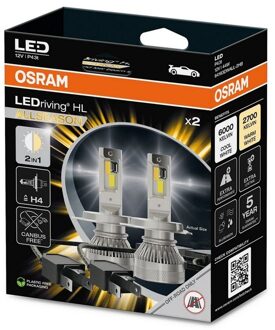 Abarth Osram Led Gloeilamp 64193DWALL-2HB 64193DWALL2HB