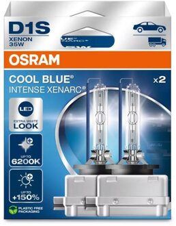 Abarth Osram Xenarc Cool Blue Intense NextGen 12V D1S - 2 stuks 66140CBN2HB