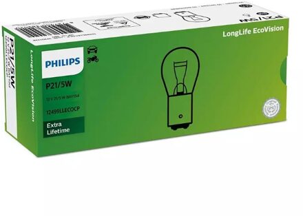 Abarth Philips LongLife EcoVision P21/5W 12499LLECOCP