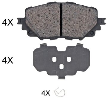 Abarth Remblokken set 35126