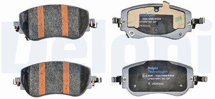 Abarth Remblokkenset, schijfrem LP5070EV