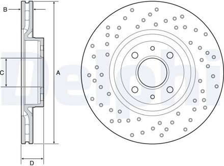 Abarth Remschijf BG4943C