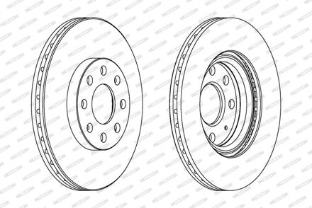 Abarth Remschijf DDF1304C