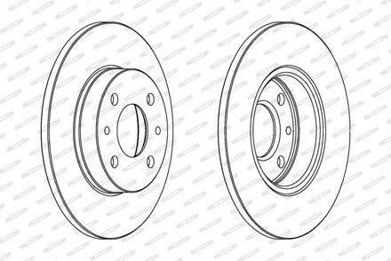 Abarth Remschijf DDF140