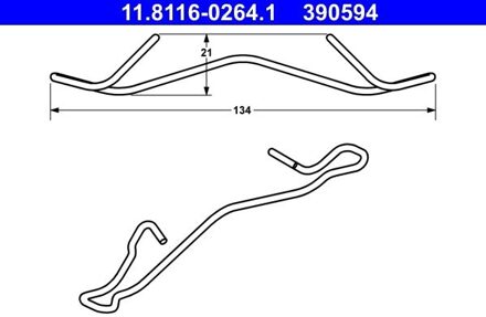 Abarth Veer, Remklauw 11811602641
