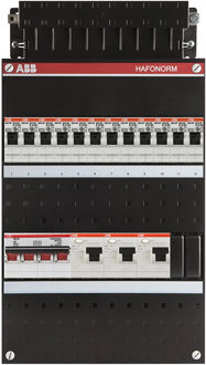 ABB Groepenkast Hafonorm - 12x achter 3x 30mA + HS 3-f Installatiekast - 1SPF006905F0770
