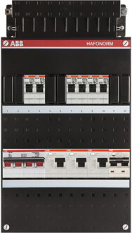 ABB Groepenkast Hafonorm - 3-fase 1 HS 40A 4P 3 ALS 63A 2P 30mA - 1SPF006972F0029