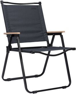 Abbey Camp Lucca Campingstoel donkergrijs - bruin - 1-SIZE