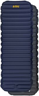 Abbey Camp St Moritz Inflatable Slaapmat (9cm) navy - donkergrijs - 1-SIZE