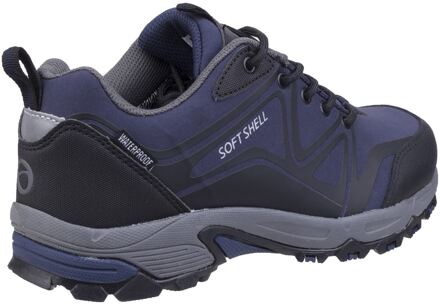 Abbeydale Low Polyester Heren Wandelschoenen In Blauw/Zwart/Grijs. - EU 40.5 / UK 7