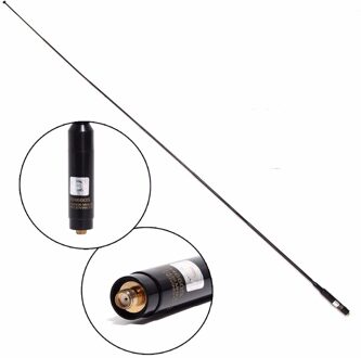 Abbree RH-660S Sma-Vrouwelijke 144/430 Mhz Dual Band Antenne RH660S Voor Baofeng UV-5R UV-82 BF-F8 UV-5RA + plus BF-888S Twee-weg Radio