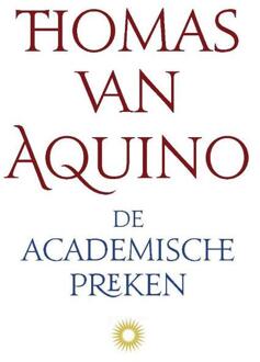 Abc Uitgeverij De academische preken - Boek Thomas (9079578800)