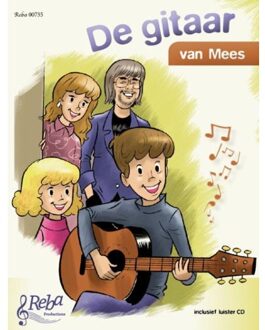 Abc Uitgeverij De gitaar van Mees + audio-CD - Boek Jeroen van Berckum (9069114186)