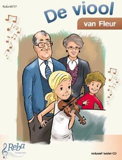 Abc Uitgeverij De viool van Fleur + Audio CD - Boek Jeroen van Berckum (9069114208)