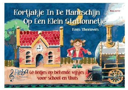 Abc Uitgeverij Kortjakje in de maneschijn op een klein stationnetje - Boek Kees Theeuwes (9069114062)