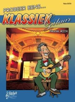 Abc Uitgeverij Probeer eens ... klassiek gitaar + Audio CD - Boek Frank Rich (9069114011)