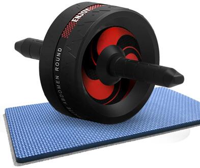 Abdominal Wheel Roller Non-Slip Rubber Comfortable Grip Indoor Gym Fitness Exercise Equipment Abdominal Muscle Trainer FAST SHIP Blauw