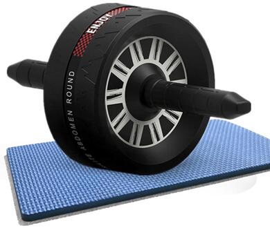 Abdominal Wheel Roller Non-Slip Rubber Comfortable Grip Indoor Gym Fitness Exercise Equipment Abdominal Muscle Trainer FAST SHIP Rood