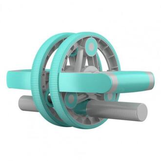 Abdominale Wiel Multifunctionele Spier Trainer Pp Unisex Push Up Rack Abdominale Ronde Voor Fitness groen