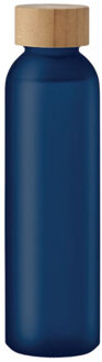 Abe frosted bamboe 500ml fles - maat One size Blauw
