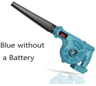 Abeden Computer Cleaner Electric Air Blower Compact 2 In 1 Veegmachine & Vacuüm Voor Makita 18V Batterij Clearing Stof/Sneeuw, auto Vacuüm blauw