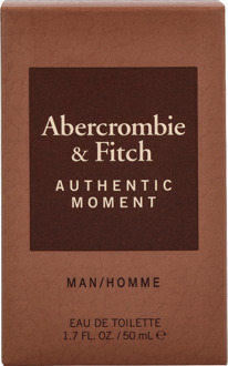 Abercrombie & Fitch Authentic Moment Men Edt Spray50 ml. - maat