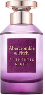 Abercrombie & Fitch Authentic Night Eau de Parfum 100ml Spray