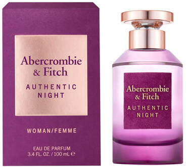 Abercrombie & Fitch Authentic Night Eau de Parfum 100ml Spray